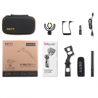 Профессиональный микрофон Deity V-Mic D3 Pro Location Kit