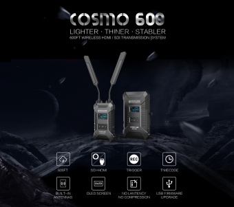 Видеосендер Hollyland Cosmo 600 3G-SDI/HDMI 200 метров