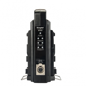 Зарядное устройство KingMa BP-2CH для аккумуляторов V-Mount двухканальное