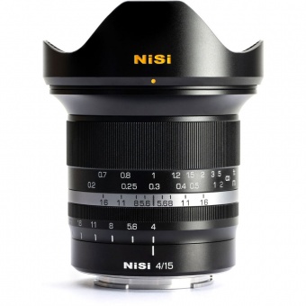 Объектив NiSi 15mm f/4 Sunstar ASPH для Sony E-mount