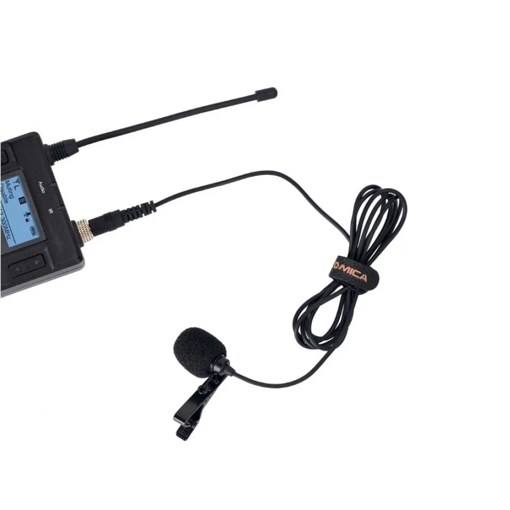 Петличный микрофон Comica CVM-M-C1 кардиоида для радиопетличных систем