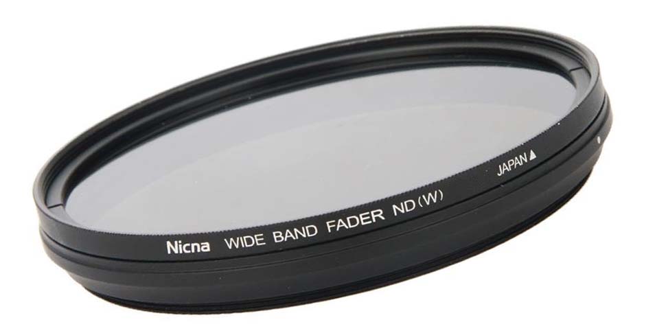 Нейтрально-серый фильтр переменной плотности ND2-ND400 Nicna/Fotga 77mm
