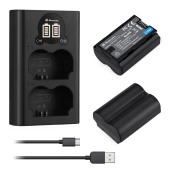 Аккумулятор Powerextra для Fuji NP-W235 2шт + зарядное устройство FJ-W235USB-B