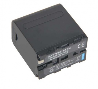 Аккумулятор NP-F980D повышенной ёмкости 8800мА с выходами USB и 8В