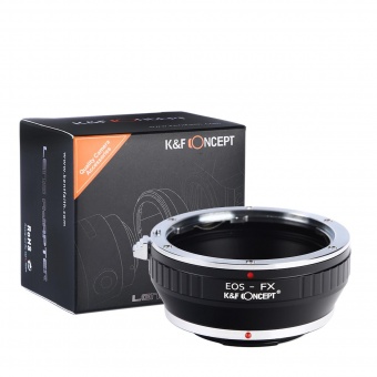 Адаптер K&F Concept для объектива Canon EF/EF-S на Fuji X-mount KF06.393