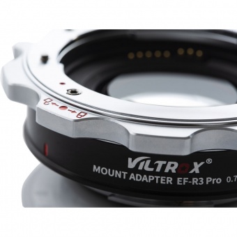 Адаптер Viltrox EF-R3 Pro для объективов EF на RF-mount EOS C70 / Red Komodo